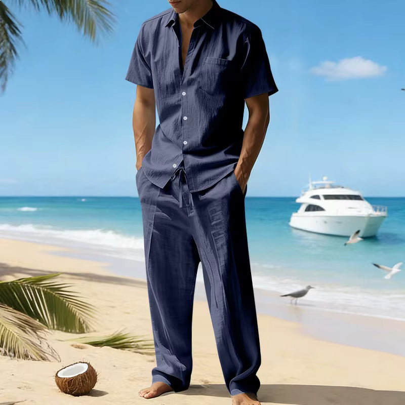 Completo Lino Uomo Estate